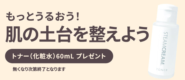 公式オンラインストア限定】クリームの効果をさらに高めるトナー