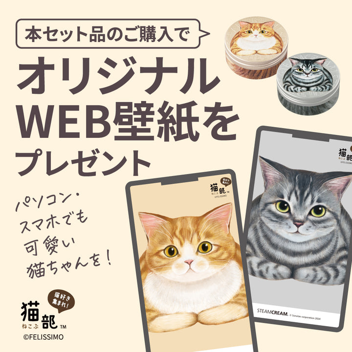 フェリシモ「猫部」 香箱座りセット – スチームクリーム公式オンラインストア